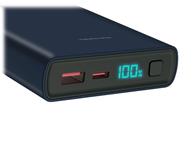 Hune Powerbank 10.000mAh USB-A/USB-C Ocean Blue - 1370695 - zdjęcie 3